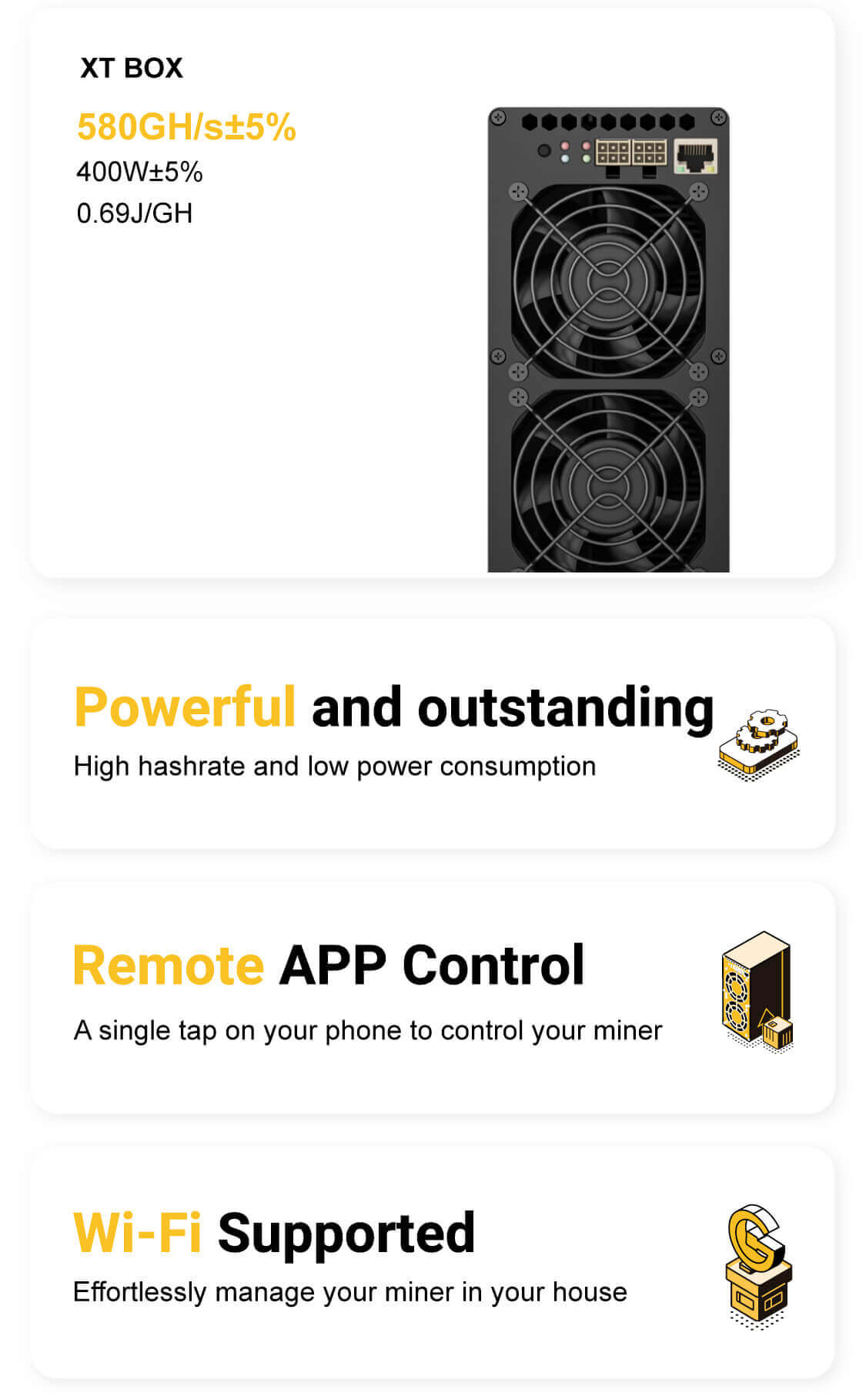 XT BOX - Goldshell Official